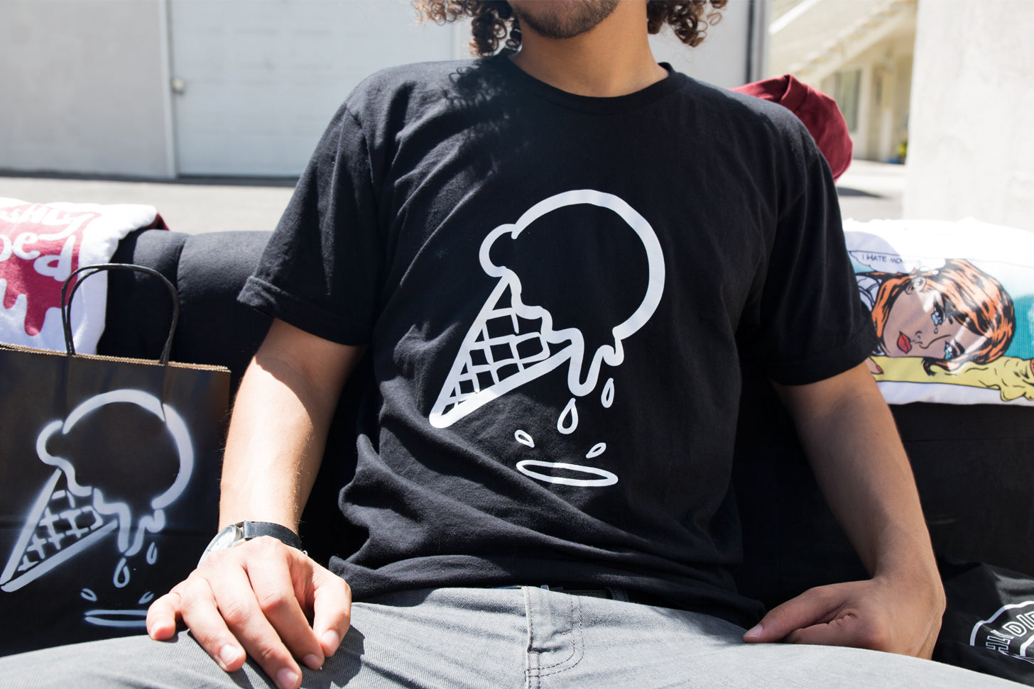 FWESH RELEASE: DIPPED Cone Tee