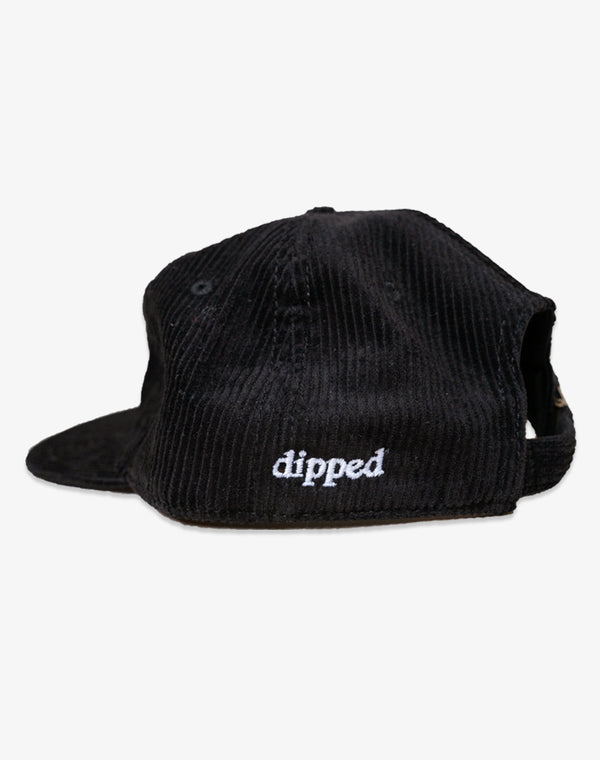 Enjoy the Trip Black Cord Cap - DIPPED®