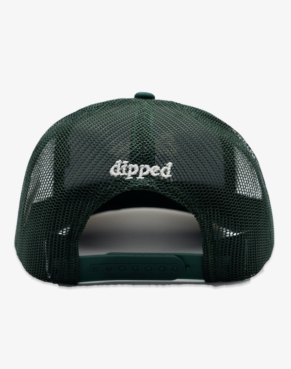帽子 Madhappy Forest Trucker Hat Happi Hats - Evergreen Forest Green Trucker Hat