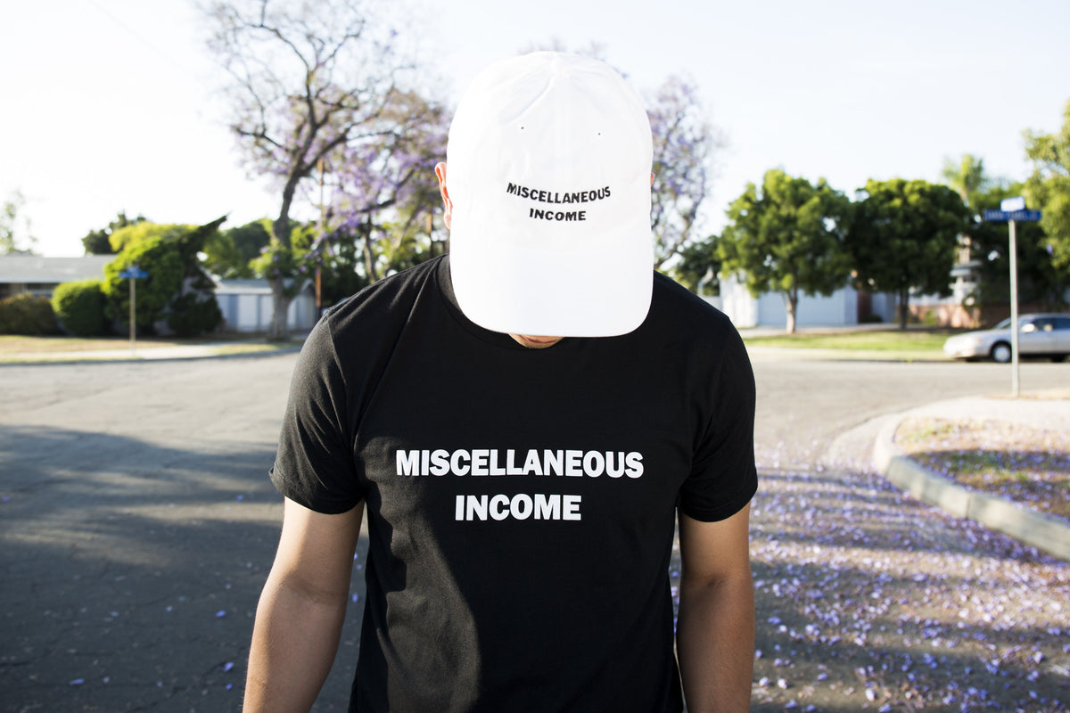 MISC Income White Dad Hat