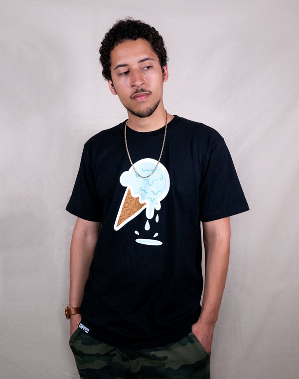 DIPPED® Color Cone Tee - Black