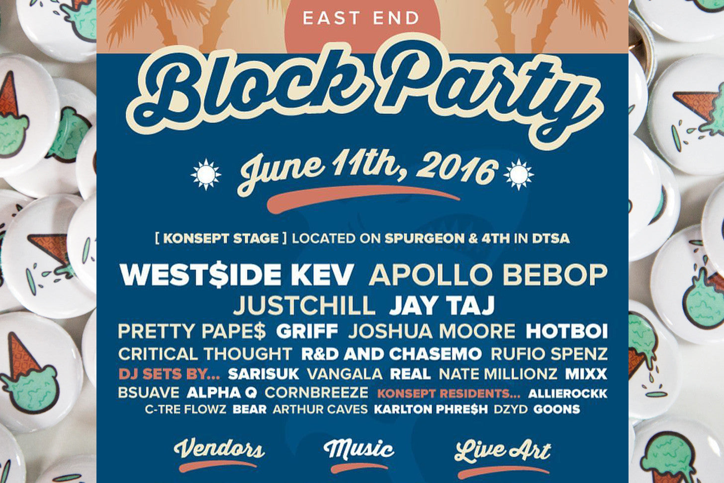 EAST END BLOCK PARTY JUN 11th!