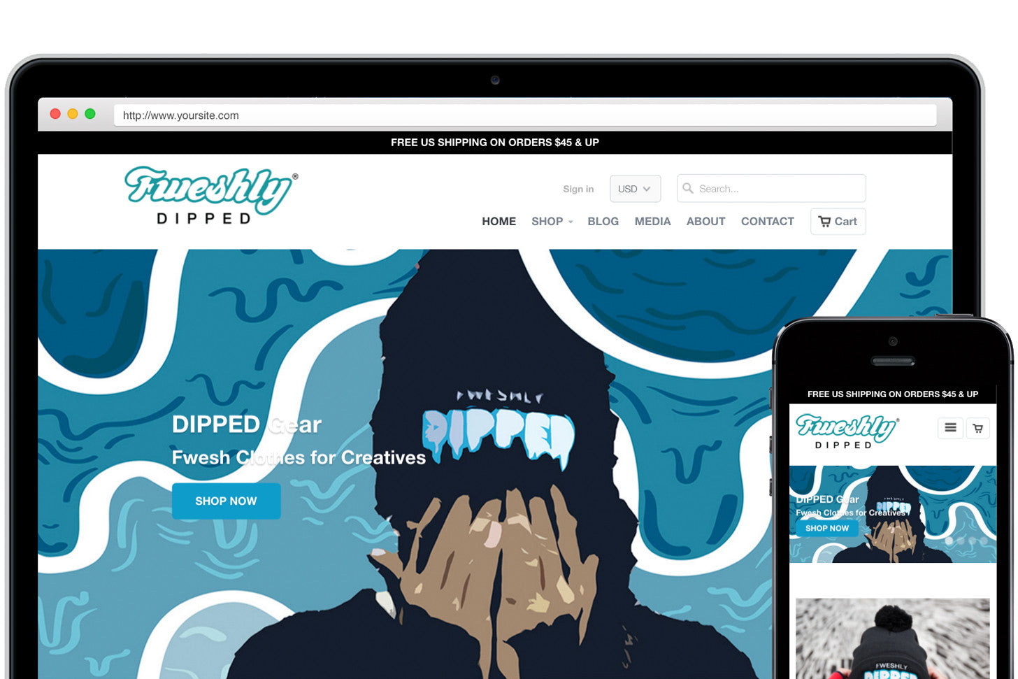 Welcome to FweshlyDipped.com 3.0