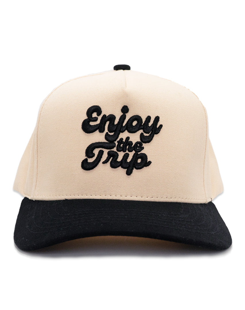 Dipped Enjoy the Trip 2 tone 5 panel snapback