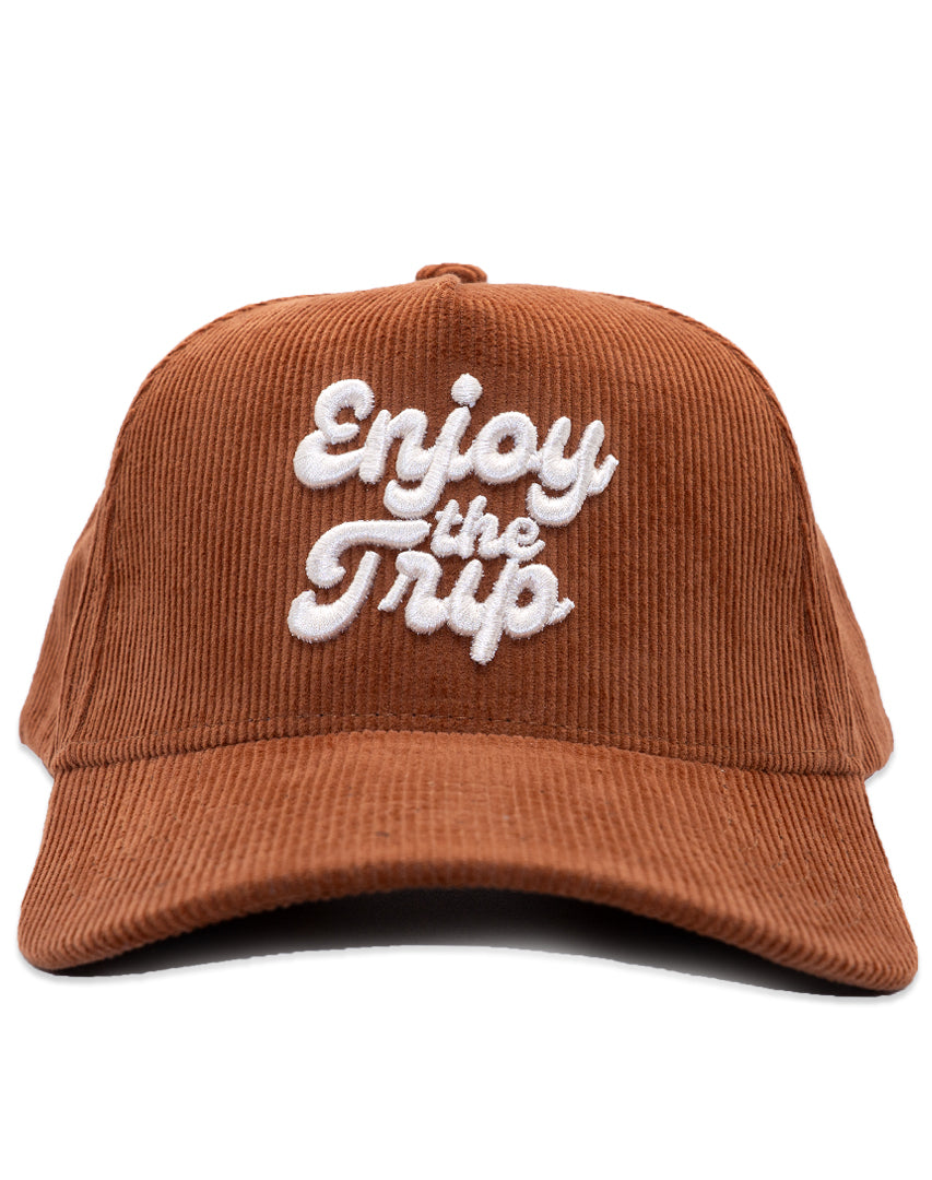 DIPPED Enjoy the Trip Clay 5 Panel Cord Snapback