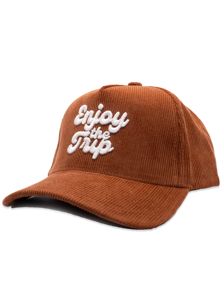 DIPPED Enjoy the Trip Clay 5 Panel Cord Snapback