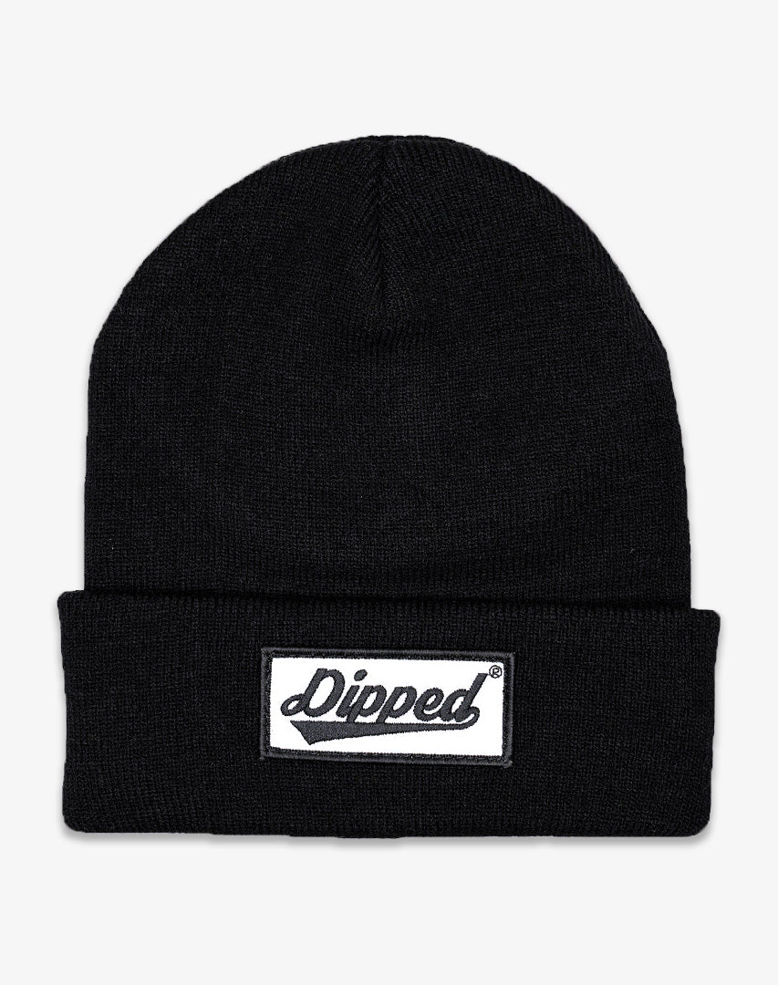 DIPPED patch Beanie Black