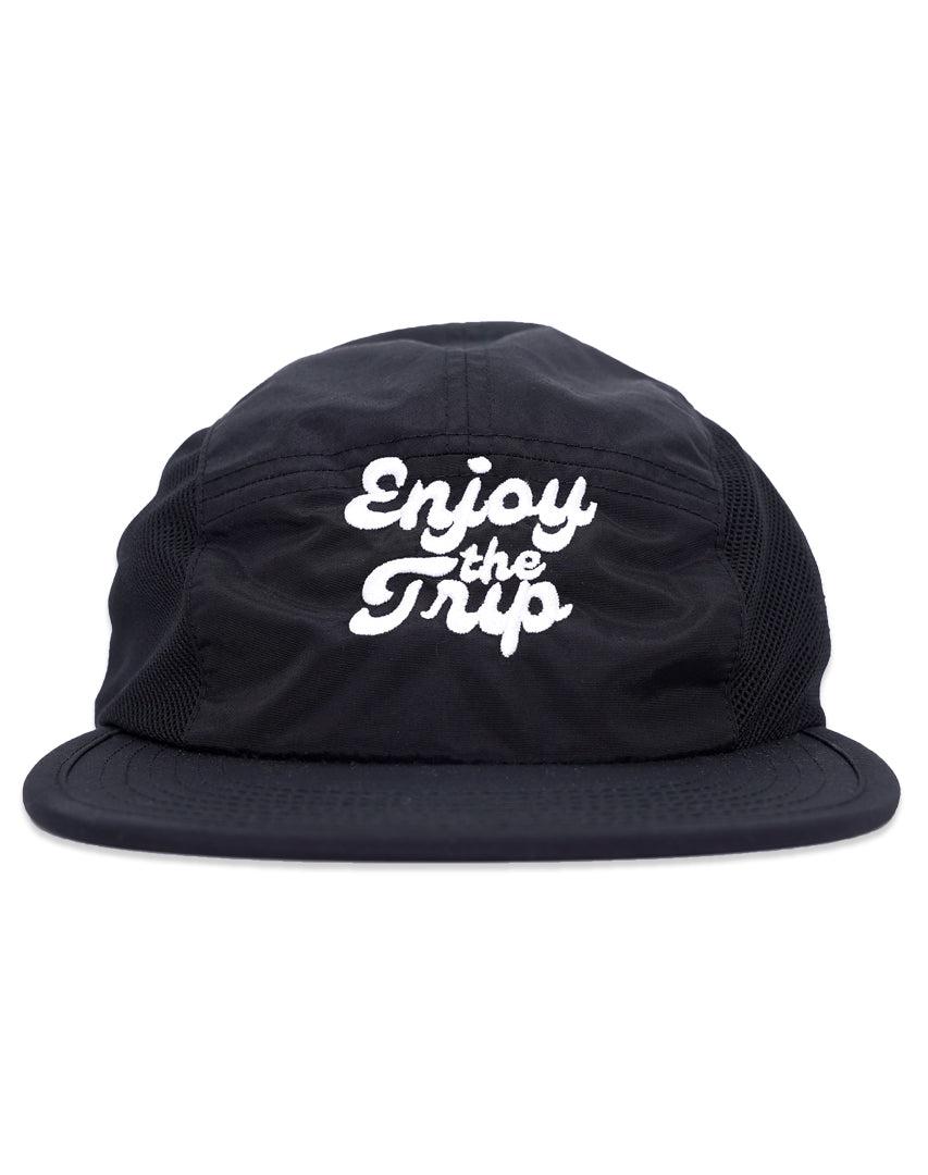Enjoy the Trip Running Cap - Black