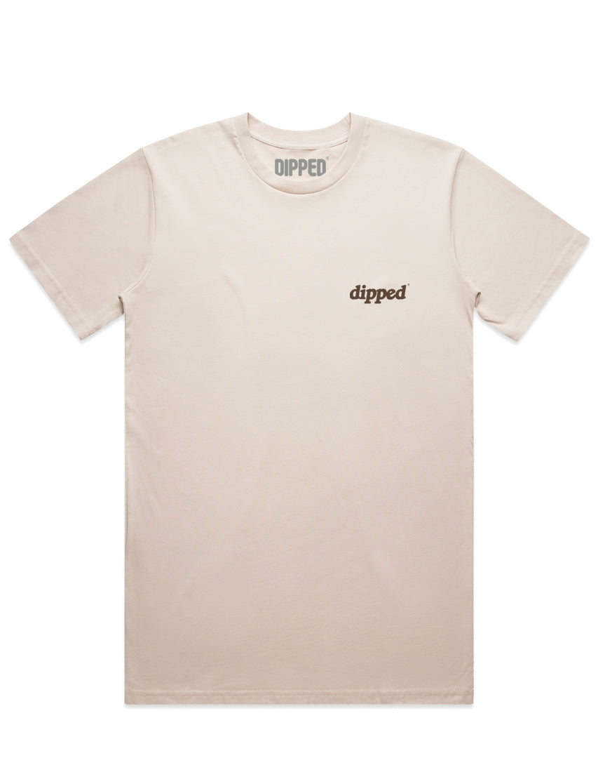 Enjoy the Trip Tee - Bone DIPPED