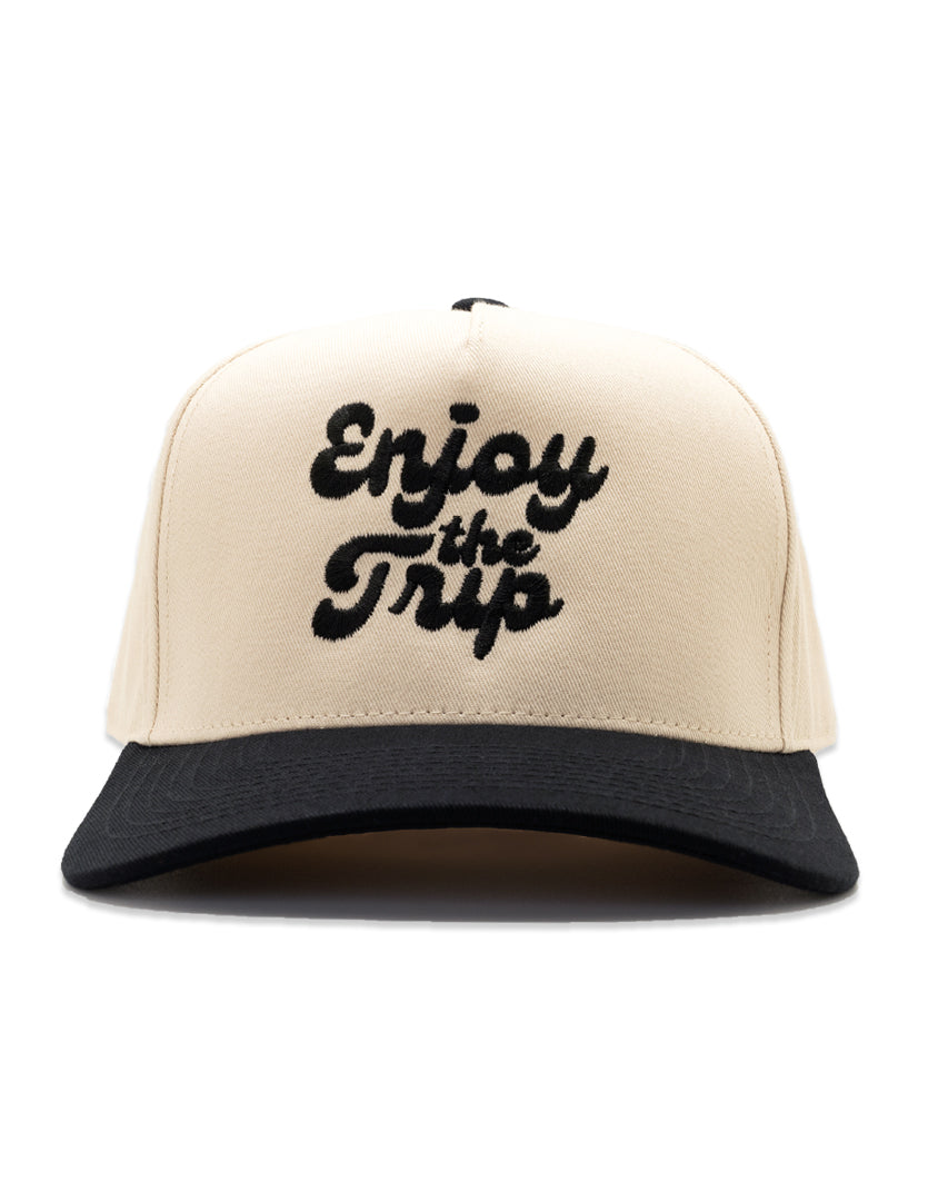 Dipped Enjoy the Trip 2 tone 5 panel snapback