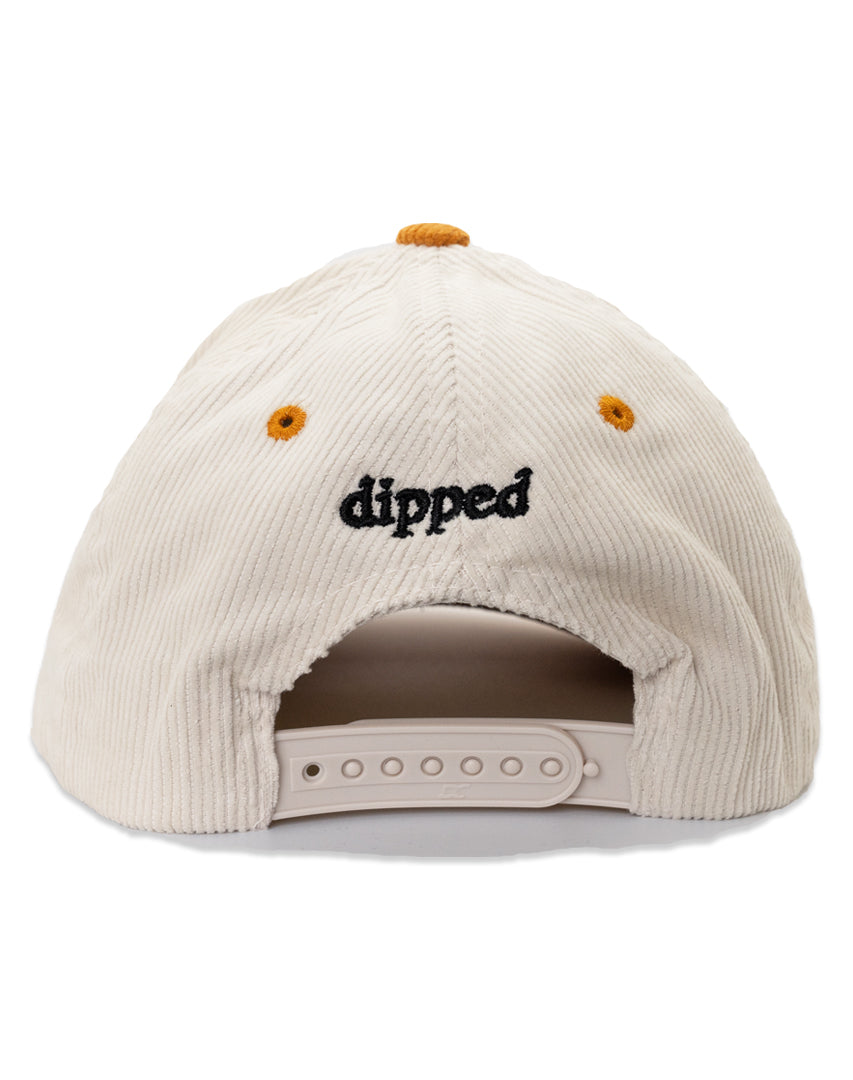 Enjoy the Trip 2 Tone Cord Snapback - Gold/Stone - DIPPED®