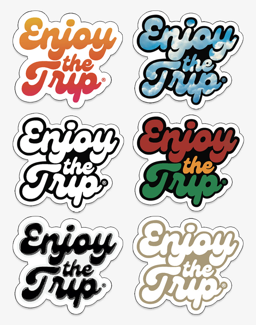 Enjoy the Trip Stickers