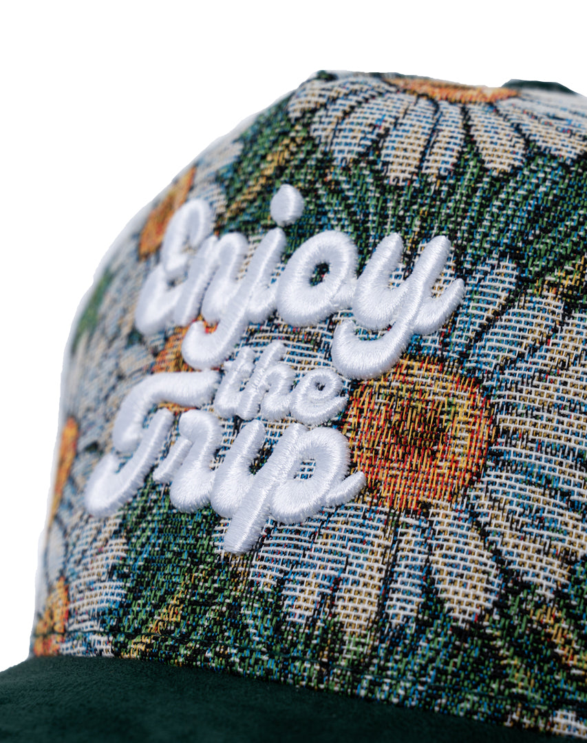 Enjoy the Trip Bloom Trucker