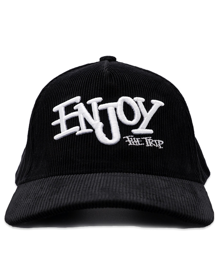 Dipped Enjoy the Trip Eras Black 5 panel snapback