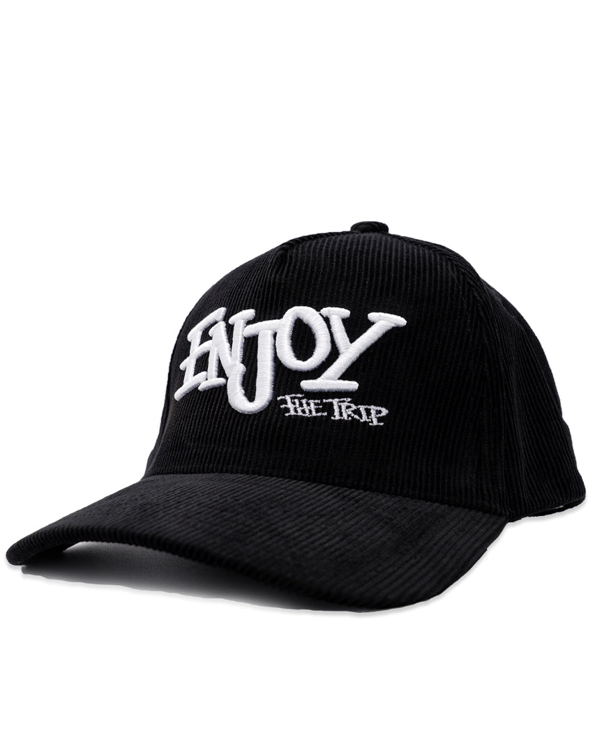 Dipped Enjoy the Trip Eras Black 5 panel snapback