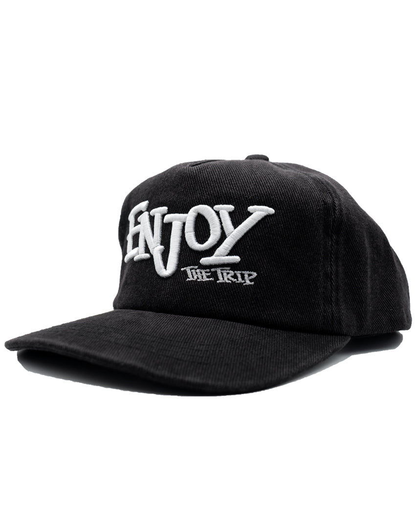 Enjoy Eras Washed Denim 5-Panel - Black