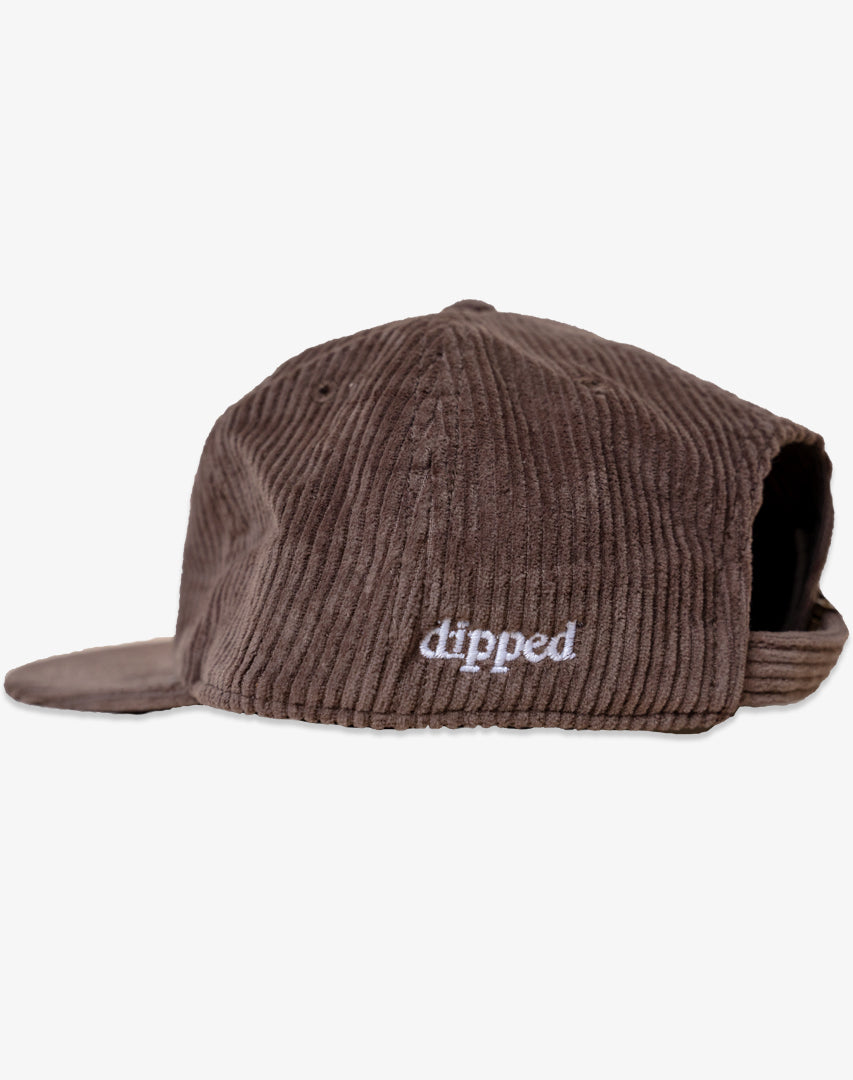 DIPPED Enjoy the Trip Walnut Cord Cap
