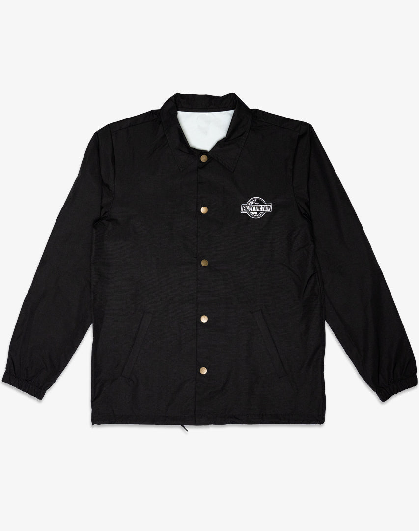 Enjoy the Trip Globe Coaches Jacket - Black