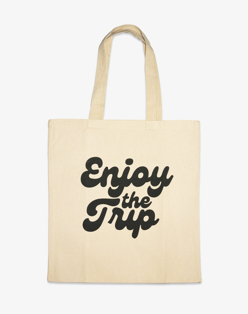 DIPPED Enjoy the Trip Canvas Tote Bag