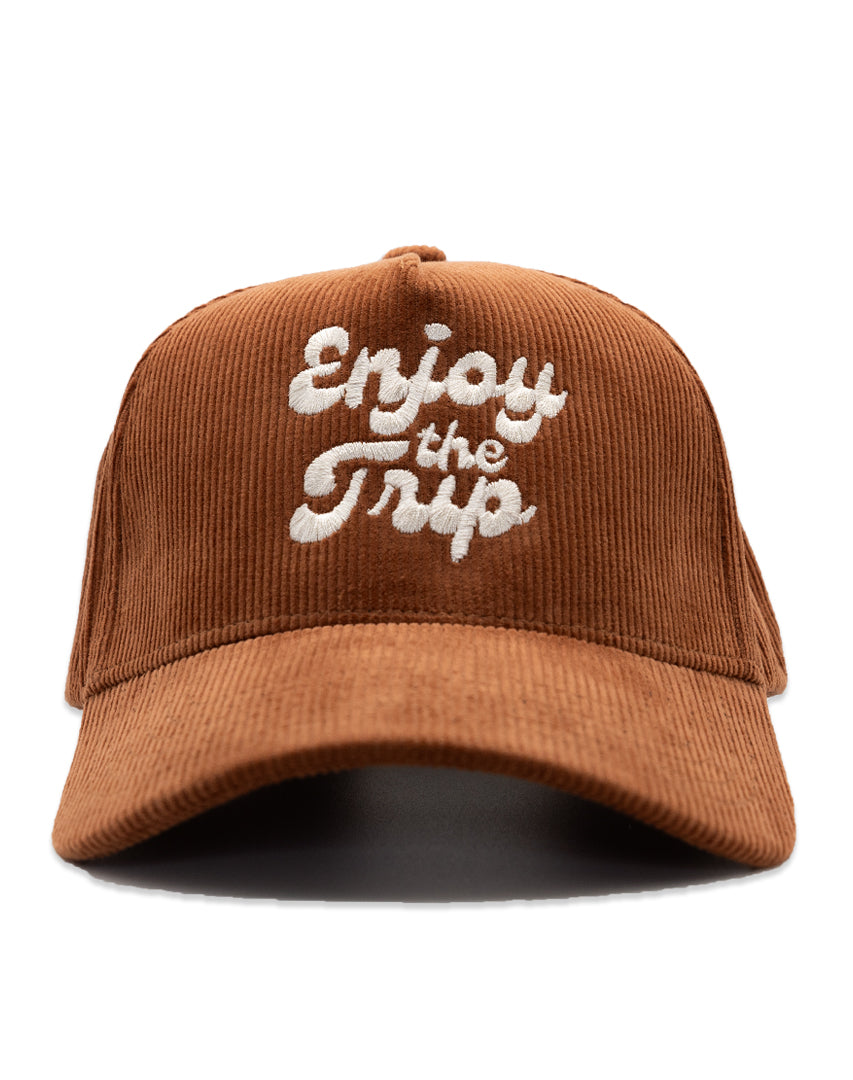 DIPPED Enjoy the Trip Clay 5 Panel Cord Snapback