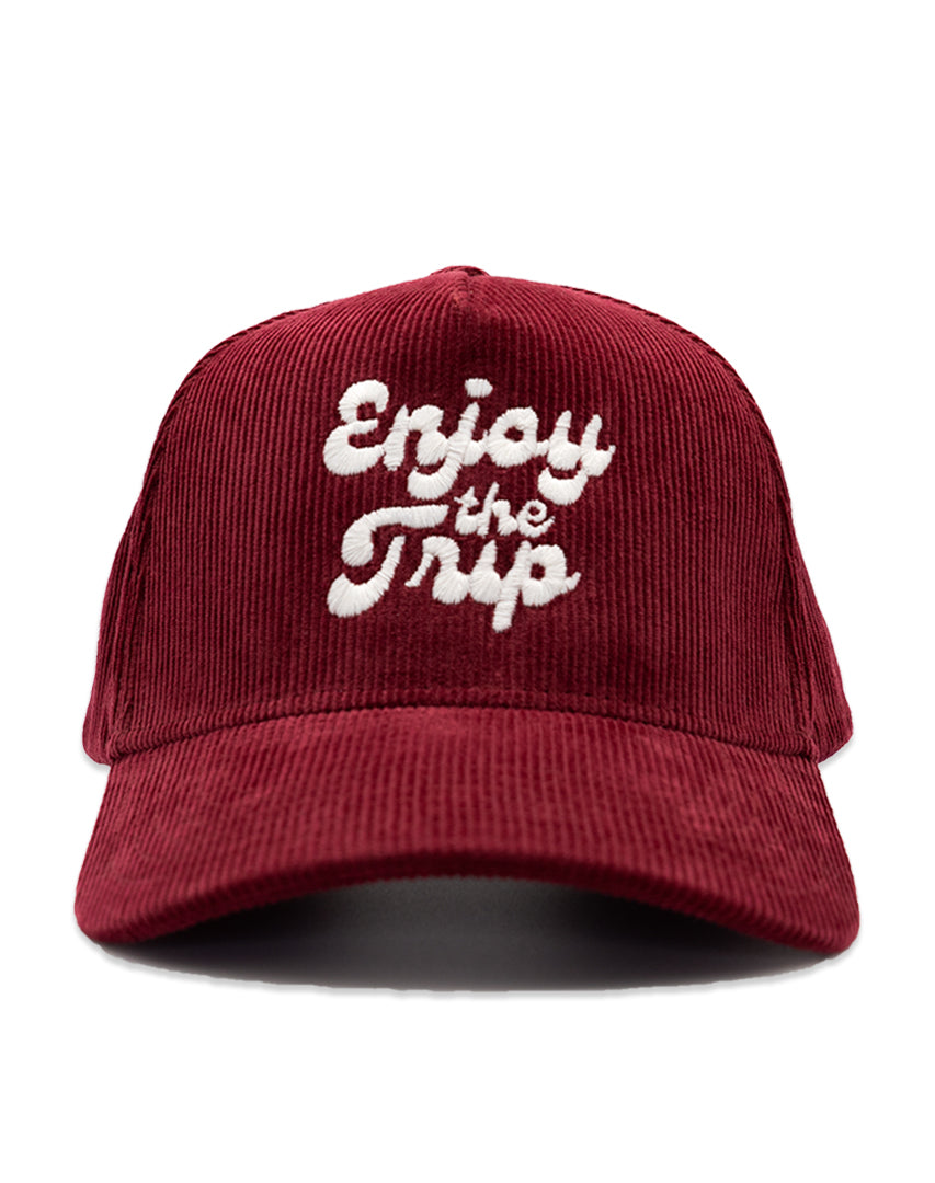 DIPPED Enjoy the Trip Maroon 5 Panel Cord Snapback