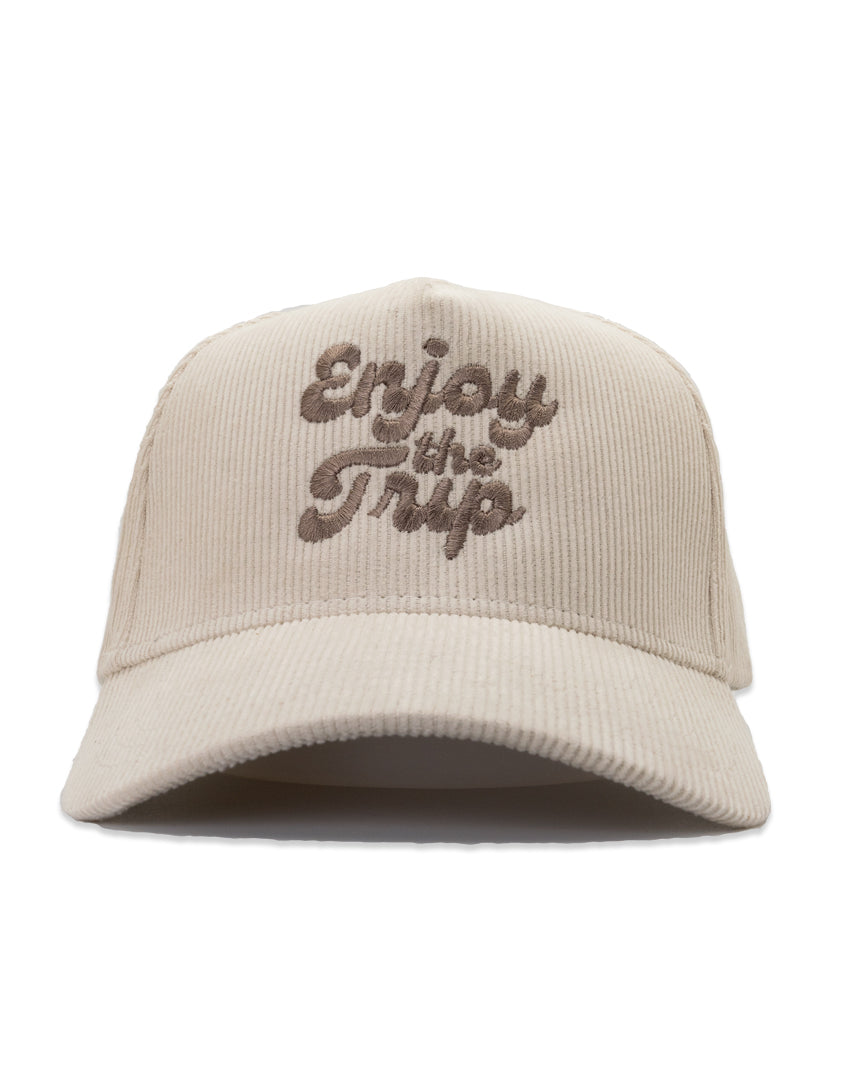 DIPPED Enjoy the Trip Stone 5 Panel Cord Snapback