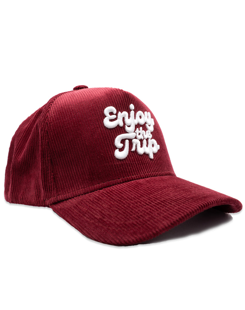 DIPPED Enjoy the Trip Maroon 5 Panel Cord Snapback