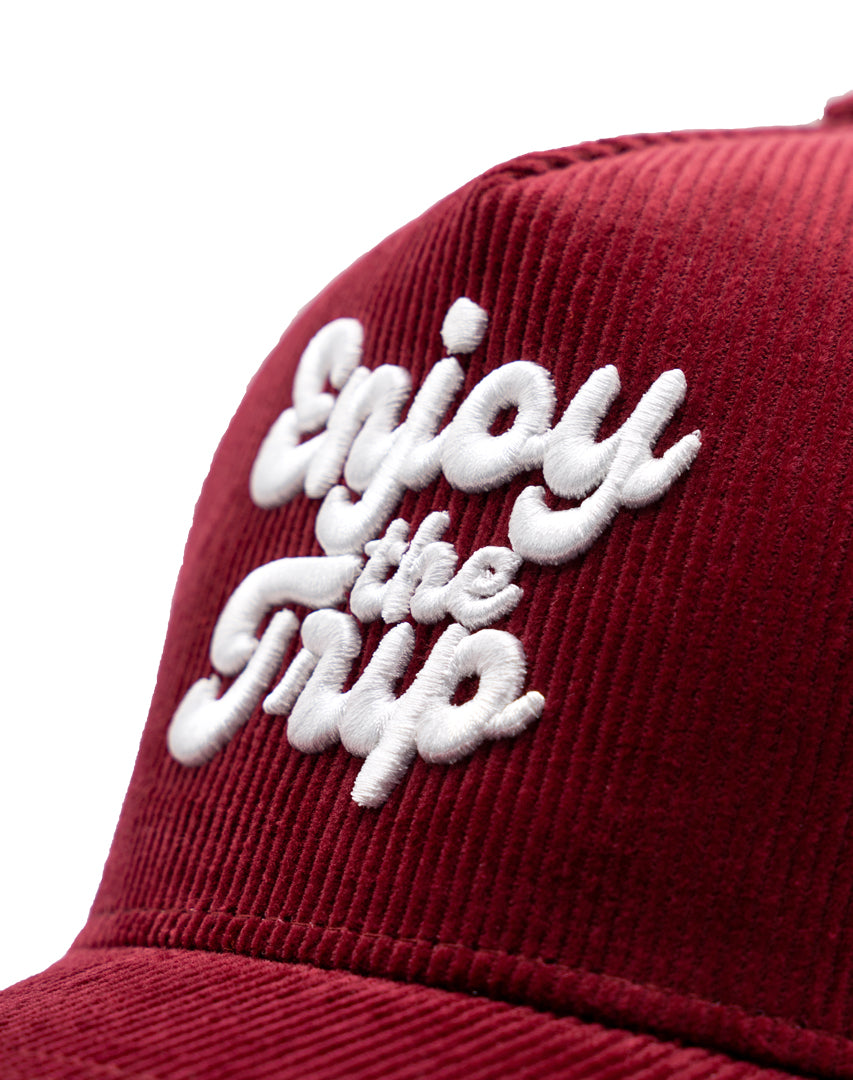 DIPPED Enjoy the Trip Maroon 5 Panel Cord Snapback