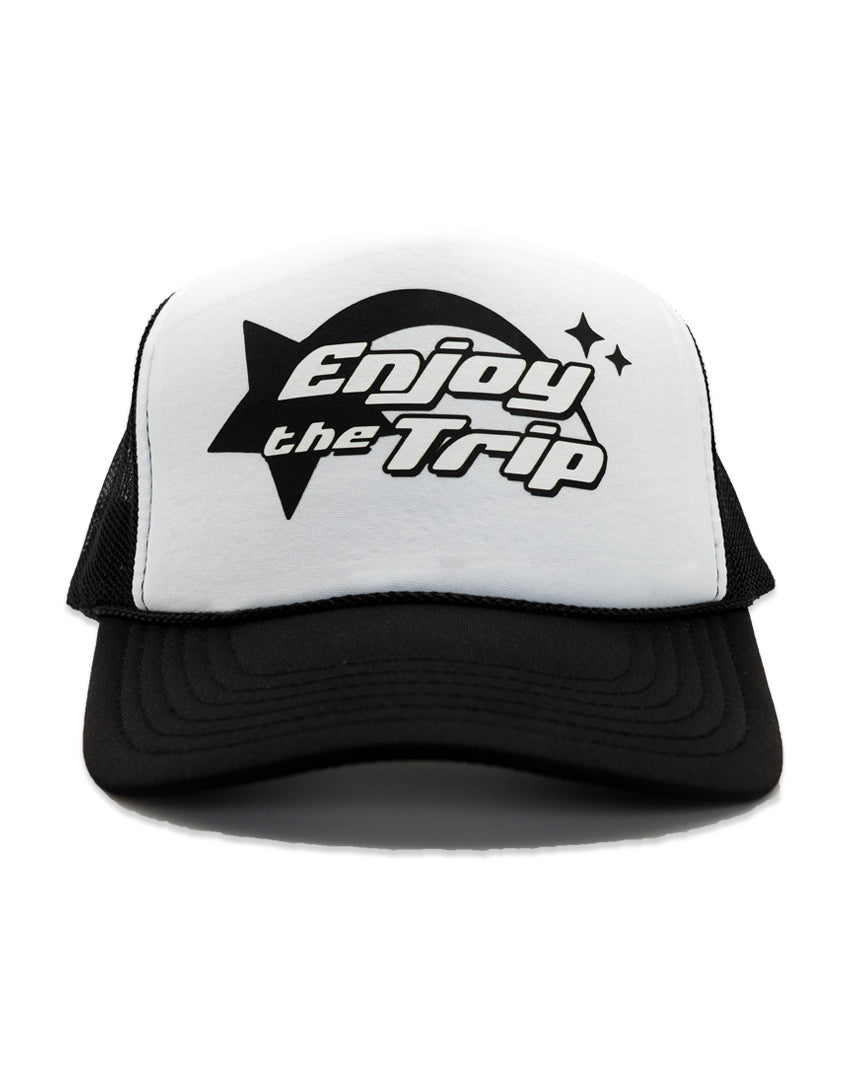 Enjoy the Trip Popstar Dipped Trucker