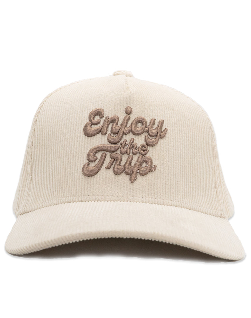 DIPPED Enjoy the Trip Stone 5 Panel Cord Snapback