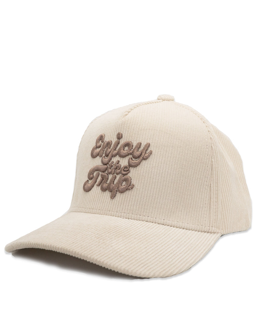 DIPPED Enjoy the Trip Stone 5 Panel Cord Snapback