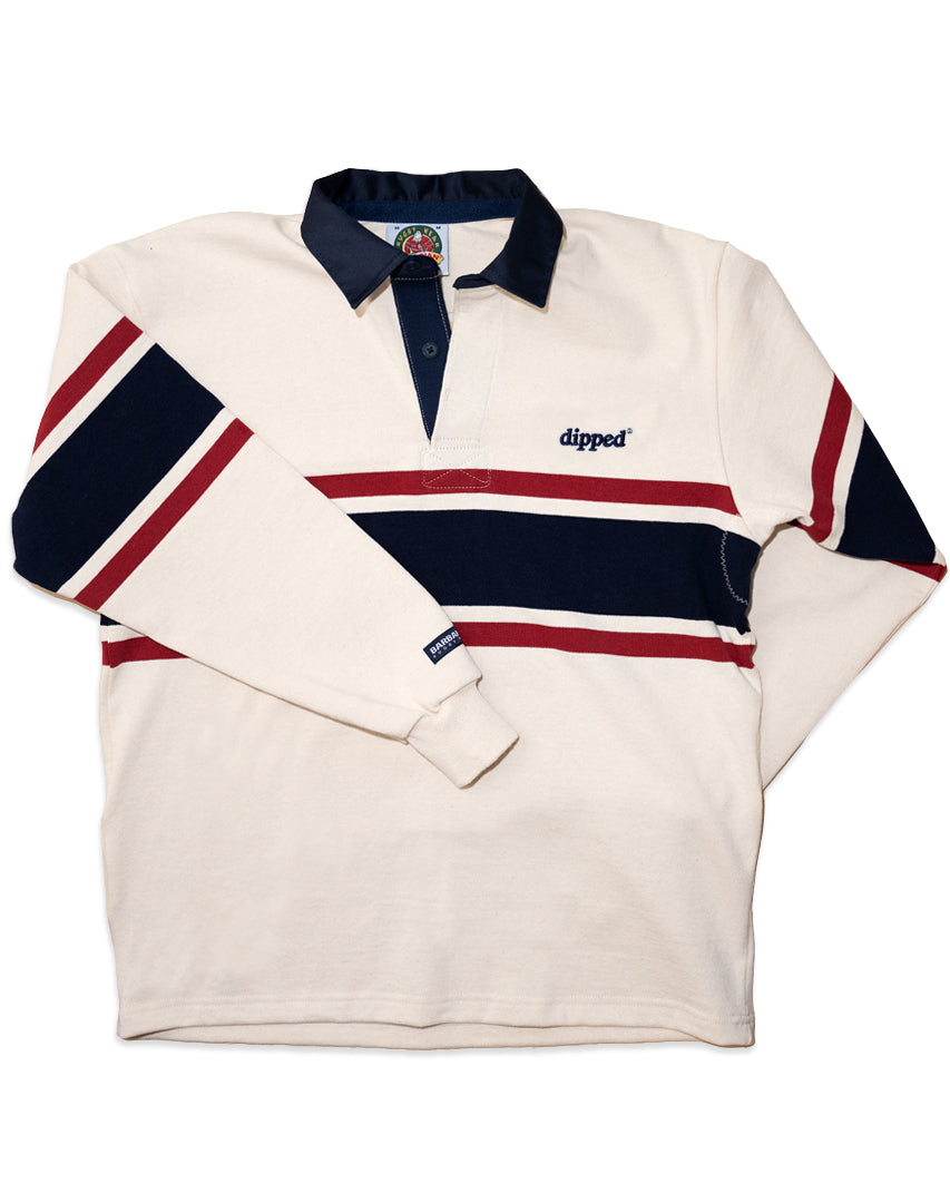 DIPPED Ivory Rugby Shirt