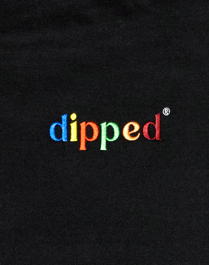 DIPPED Black Colors Crewneck