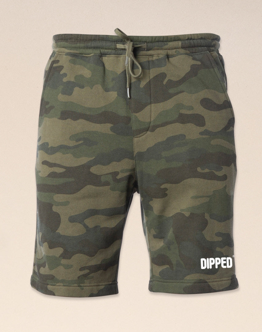 DIPPED Camo Jogger Shorts