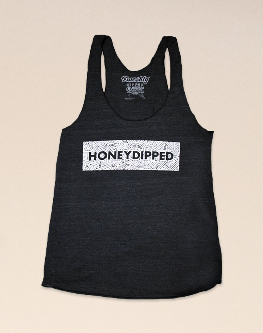 honey dipped racerback tank