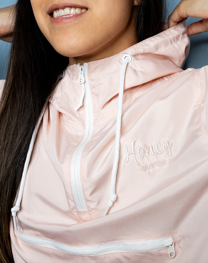 honeydipped croptop windbreaker
