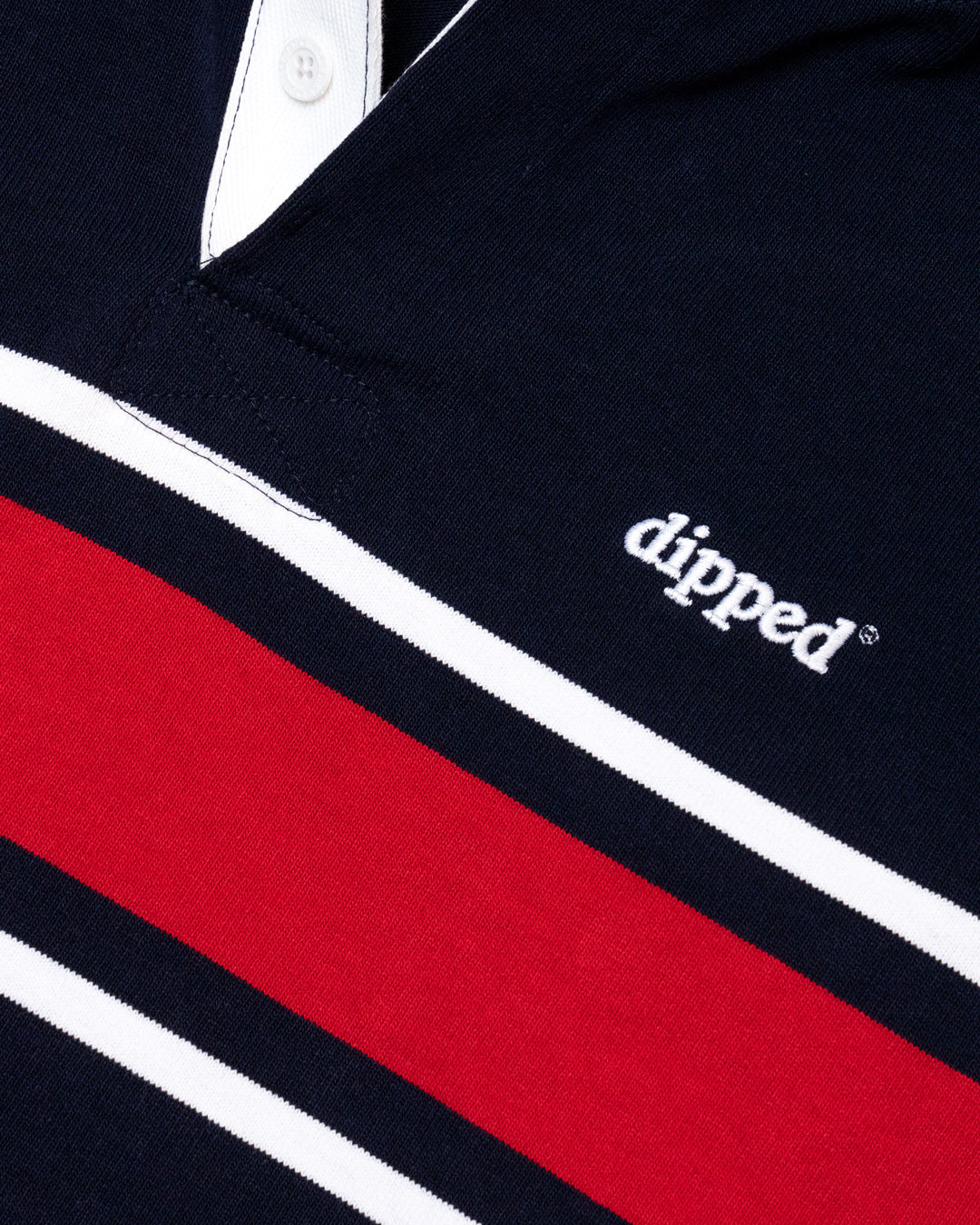 DIPPED Navy League Rugby Hoodie