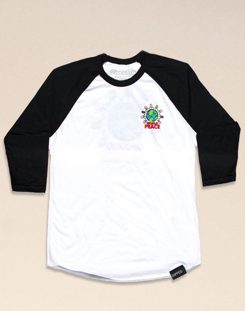 DIPPED World Peace Raglan